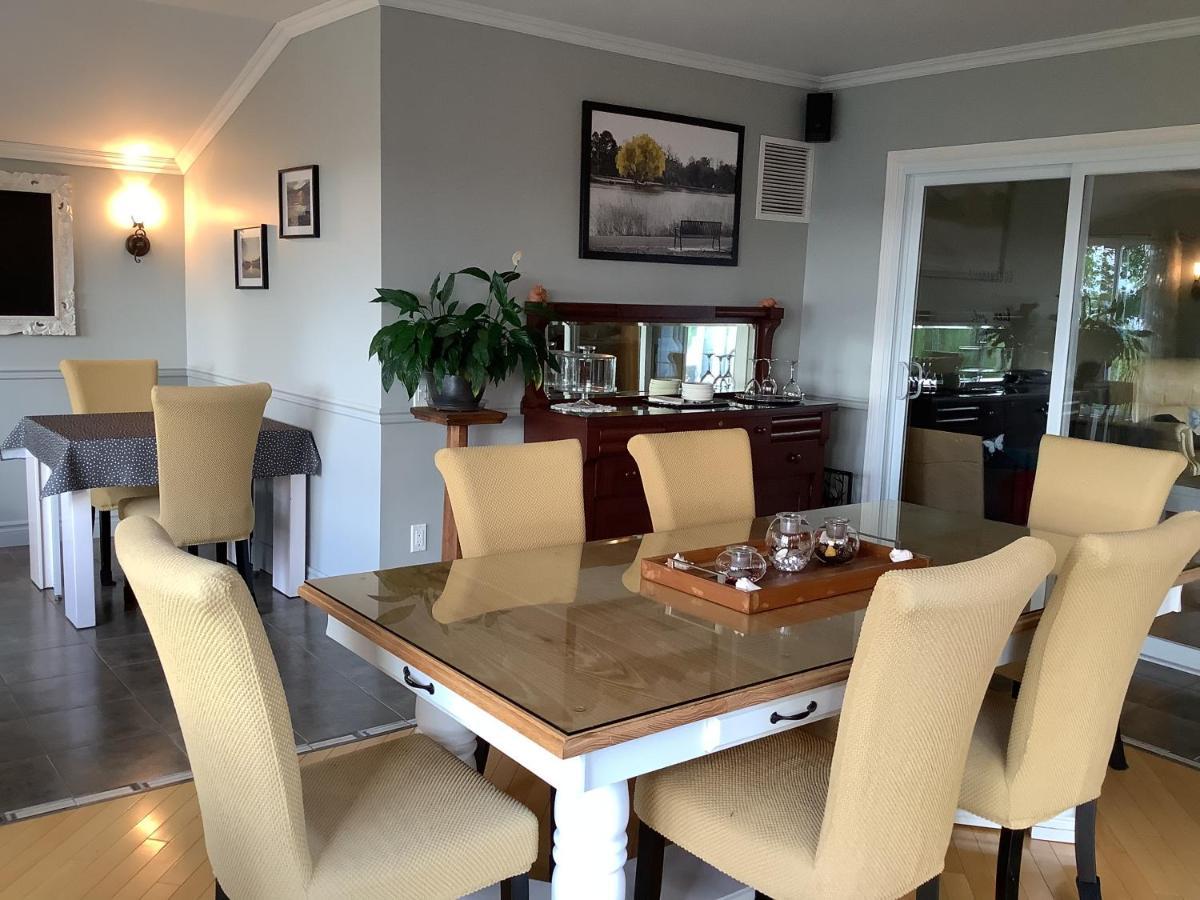 Les Saisons Du Fleuve Bed & Breakfast Lotbiniere Bagian luar foto